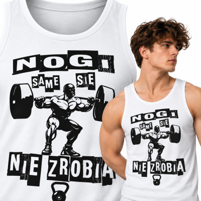 TANK TOP NA SIŁOWNIĘ   SAME SIE NIE ZROBIĄ
